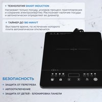 Настольная плита ZUGEL ZIHF60B