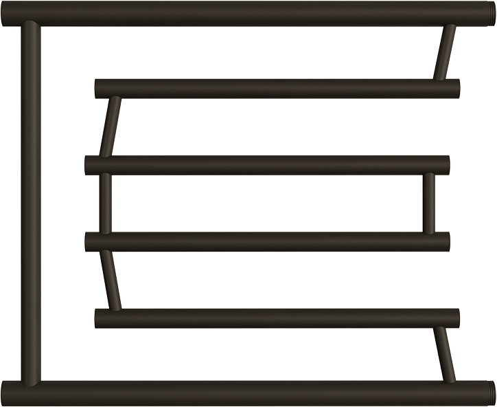 

Полотенцесушитель Двин D Pobeda 50/60 (черный матовый)