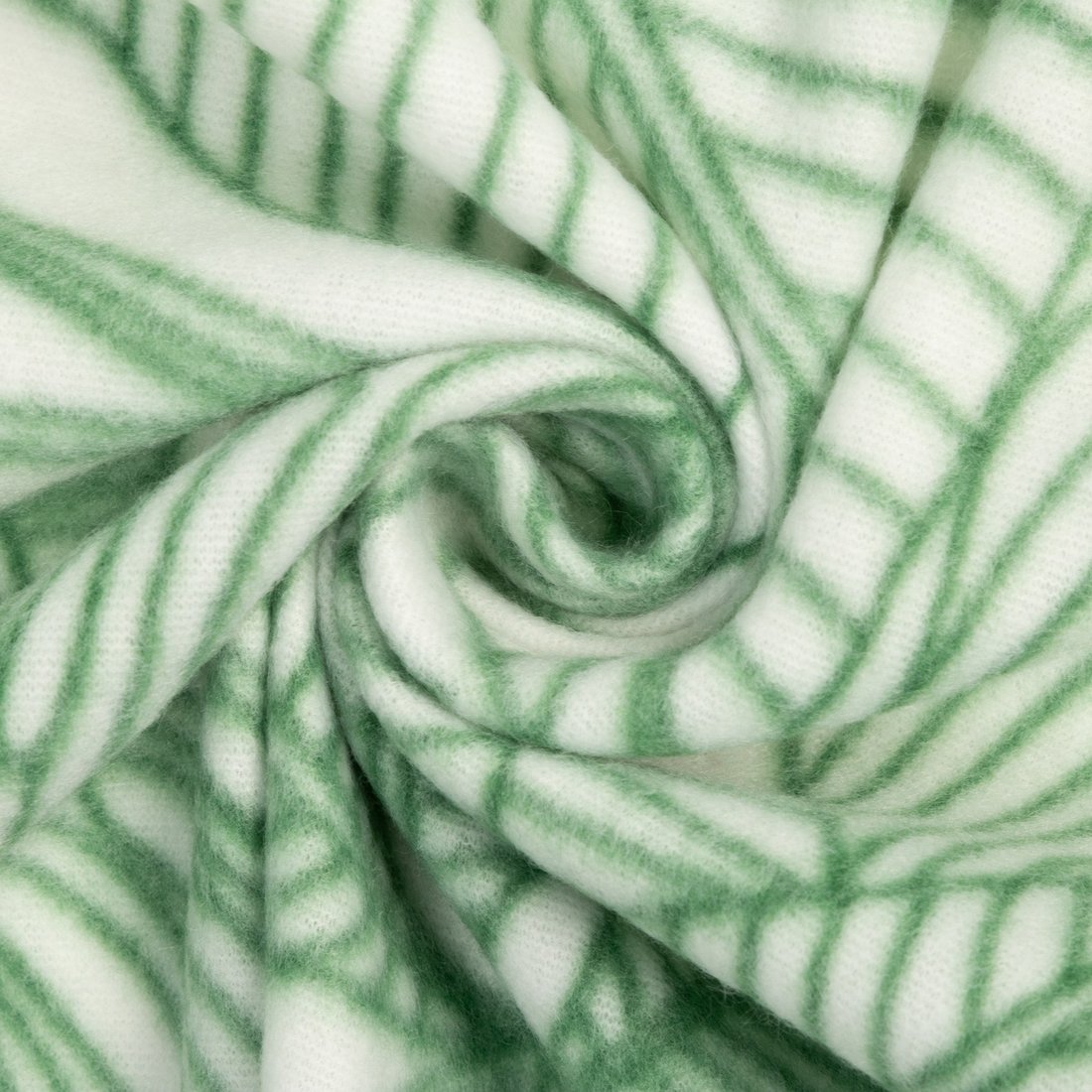 

Плед Экономь и Я Тропические листья 7548459 (130x150, зеленый/белый)