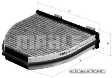 Салонный фильтр Mahle Knecht LAK413