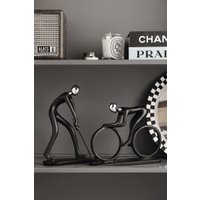 Статуэтка Merry Bear Home Decor Велосипедист 20161355