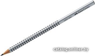 Простой карандаш Faber Castell Grip 2001 117001 (B, серебристый)