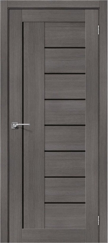 

Межкомнатная дверь el'Porta Порта-29 90x200 см (Grey Veralinga Black Star)