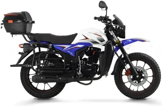 Мотоцикл Rockot Quest 150cc (синий/белый)
