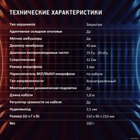 Наушники Оклик HS-L355G в Витебске