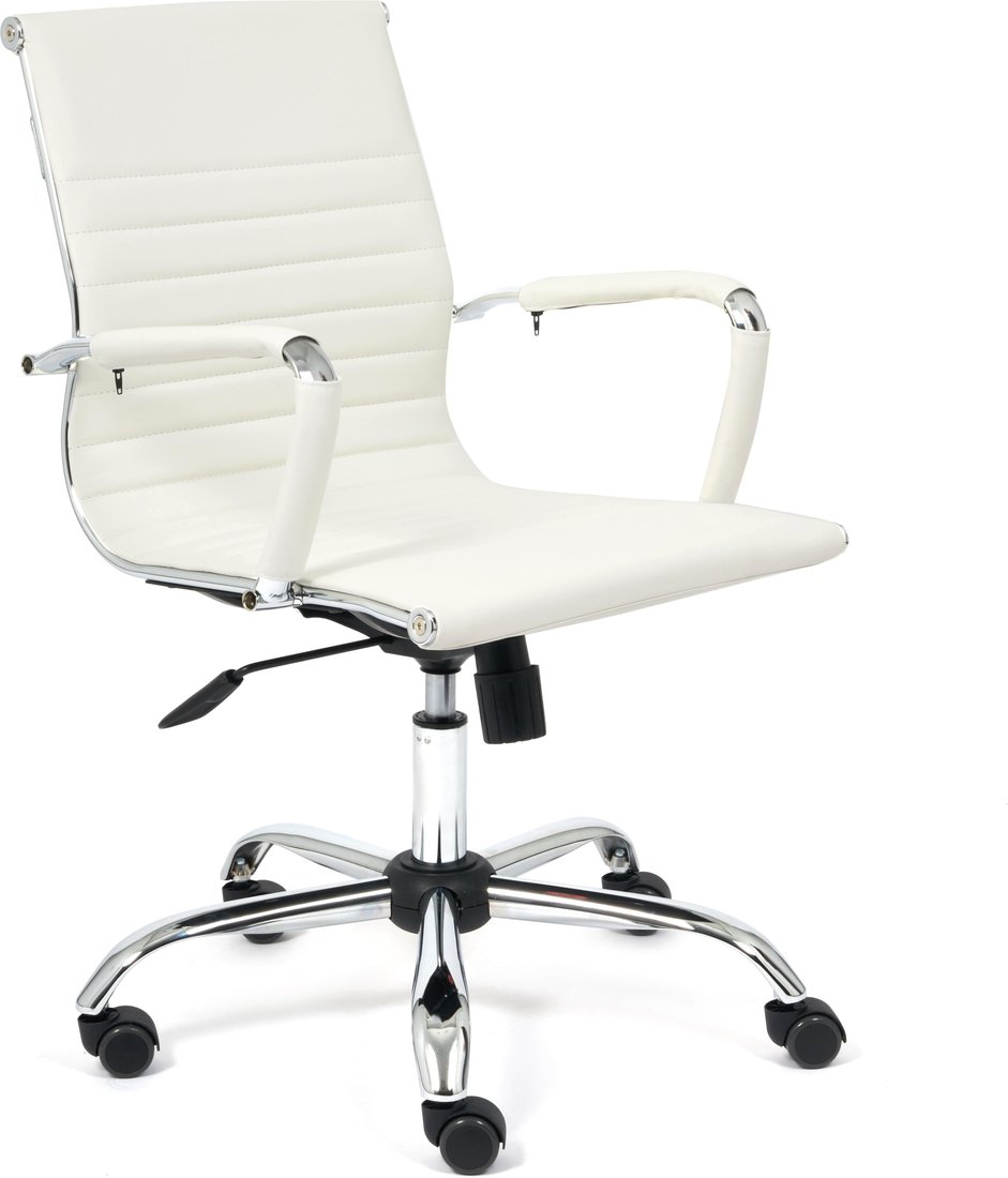 

Офисное кресло TetChair Urban-Low (иск. кожа, белый)