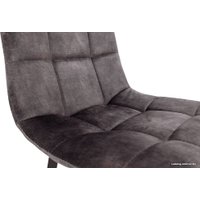 Стул AksHome Vermont Vintage (винтажный серый велюр UF912-6/черный)