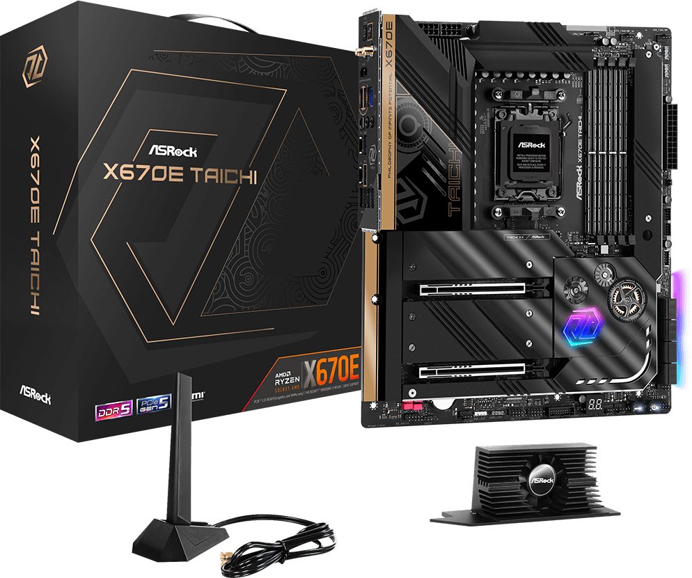 

Материнская плата ASRock X670E Taichi