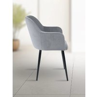 Стул с подлокотниками Mara Эмеральд (серый)