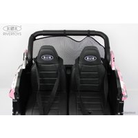 Электромобиль RiverToys T777TT 4WD (розовый камуфляж)
