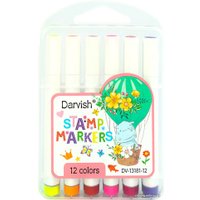 Фломастеры Darvish DV-13181-12 (12цв)