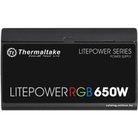 Блок питания Thermaltake Litepower RGB 650W LTP-650AL2NK