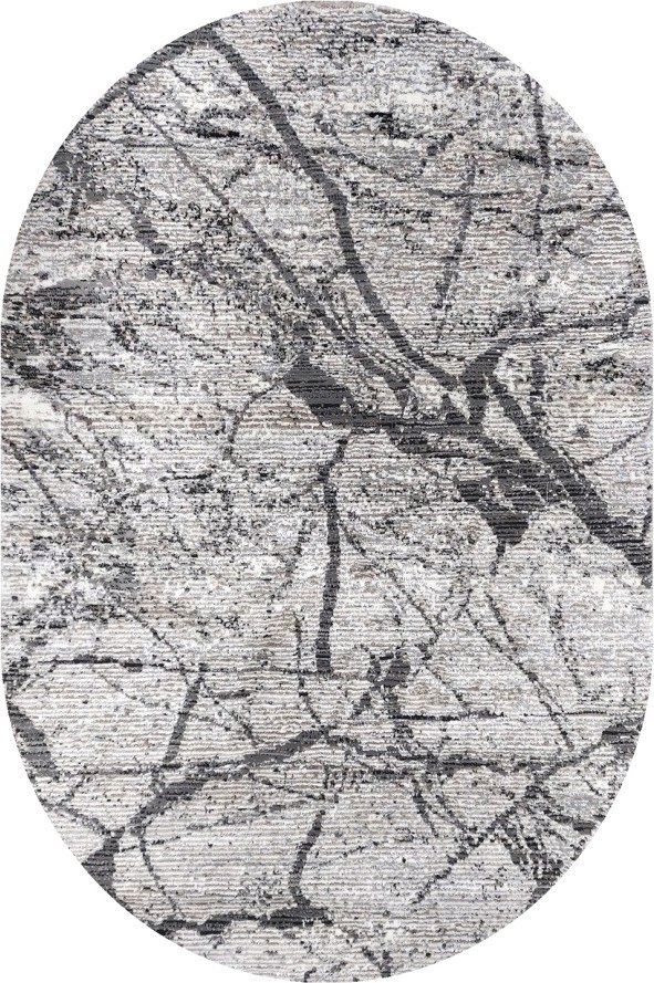 

Ковер для жилой комнаты Merinos Sign 37803-095-OVAL (2.4x3.4)