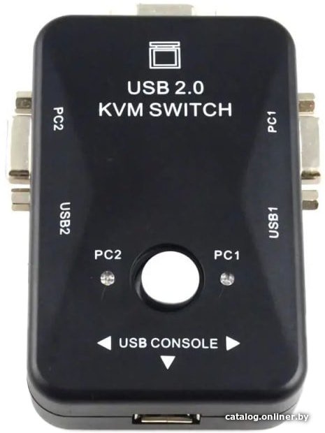 

KVM переключатель USBTOP 2x USB2.0 / VGA