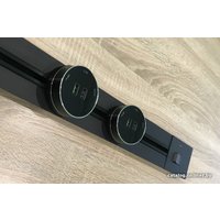 Трековая розетка AVEL шинопровод 40 см + 2 USB (черный)