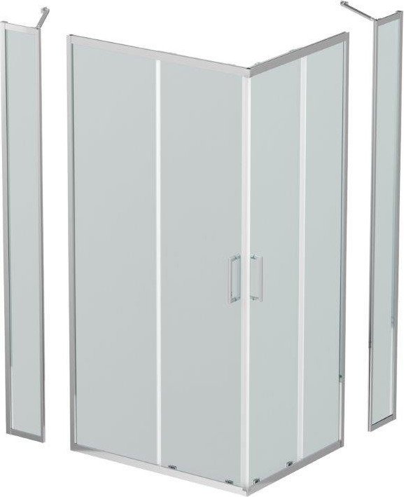 Душевой уголок BelBagno LUCE-AH-22-120/105-C-Cr