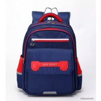 Школьный рюкзак Sun Eight SE-90058 (темно-синий/красный)