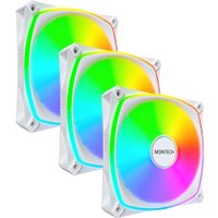 Комплект вентиляторов для корпуса Montech AX120 PRO ARGB PWM 3 IN 1 (белый)