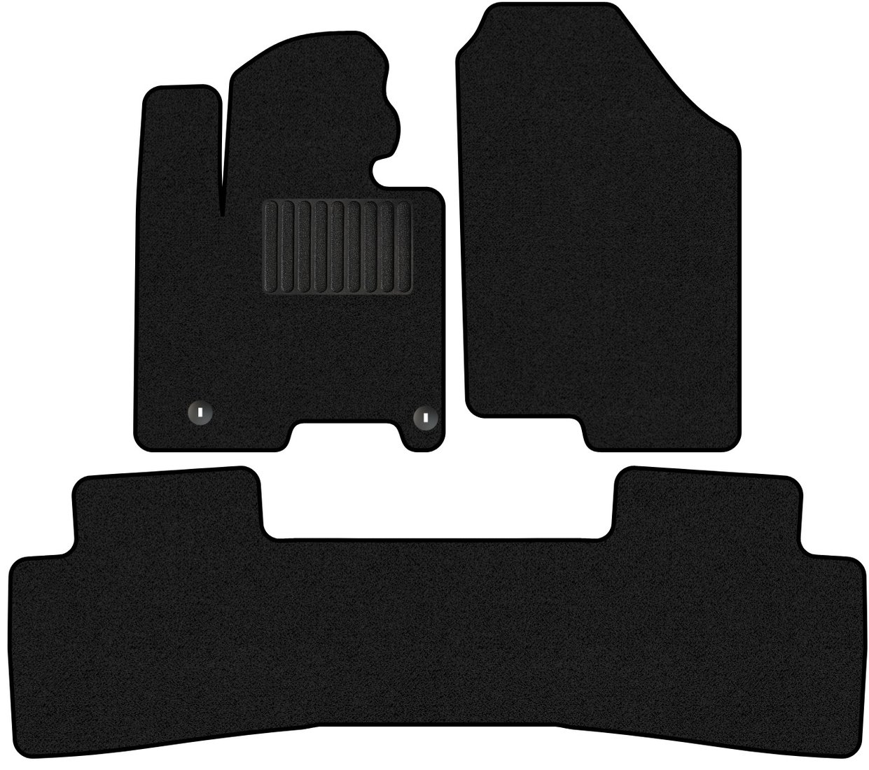 

Комплект ковриков для авто Alicosta Hyundai Tucson IV (suv / NX4) 2020 - Н.В. задний цельный (ворс)