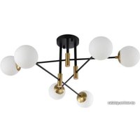 Припотолочная люстра Crystal Lux FIDEL PL6 BLACK