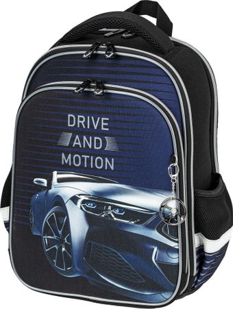 Школьный рюкзак BRAUBERG Quadro Sport car 271359
