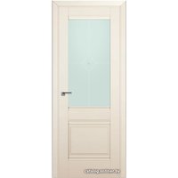 Межкомнатная дверь ProfilDoors Классика 2U L 70x200 (магнолия/матовое с прозрачным фьюзингом)