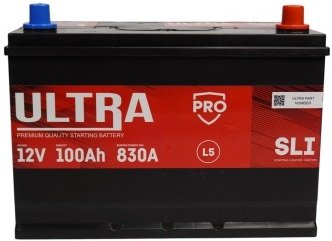 

Автомобильный аккумулятор Ultra PRO Asia R+ 830A (100 А·ч)