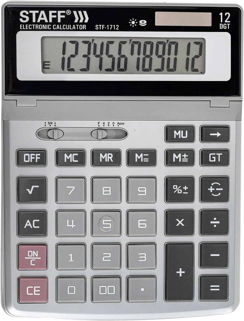 

Бухгалтерский калькулятор Staff STF-1712 250121