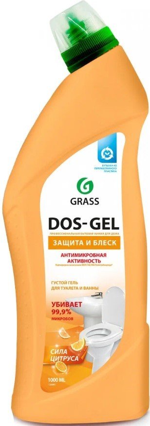

Средство для ванных комнат Grass Dos Gel Сила цитрусов 125682 1 л