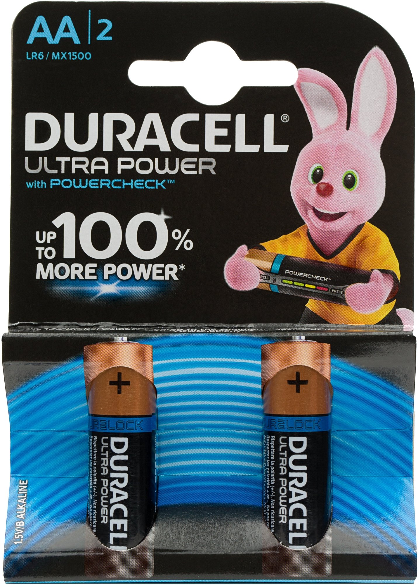 

Батарейка DURACELL AA Ultrapower 2 шт.