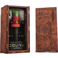 Персональный мундштук Courage Hookah's Pawn Mini (красный/зеленый)