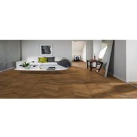 Паркетная доска Kahrs Шеврон Дуб светло-коричневый R