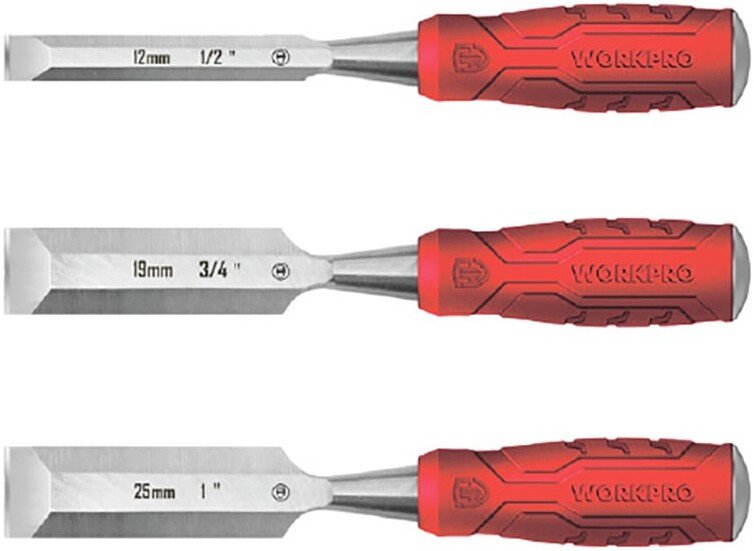 Набор стамесок Workpro WP201300 (3 предмета)