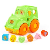 Сортер Полесье Оранжевая корова Трактор 91734