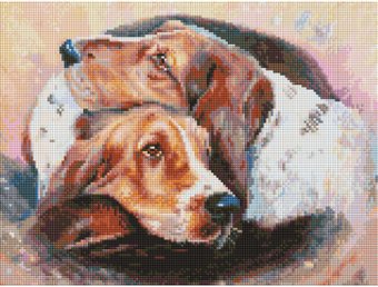 Алмазная мозаика  Белоснежка Инь-ян 720-BK-S