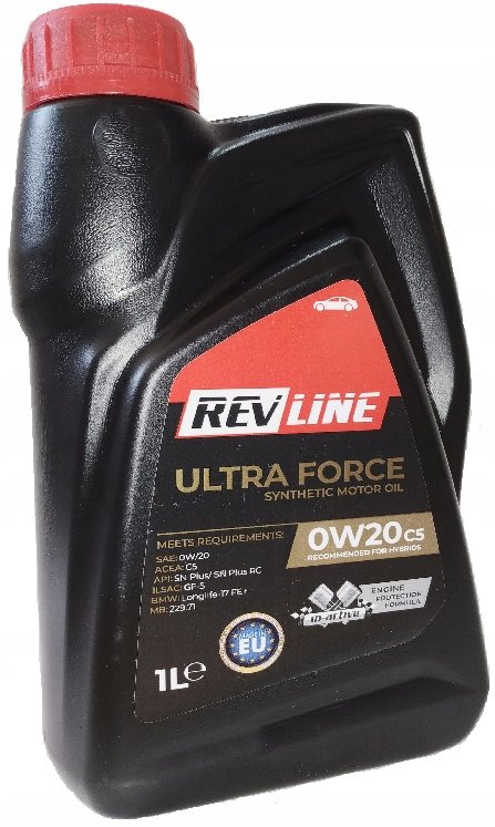 

Моторное масло Revline Ultra Force C5 0W-20 1л