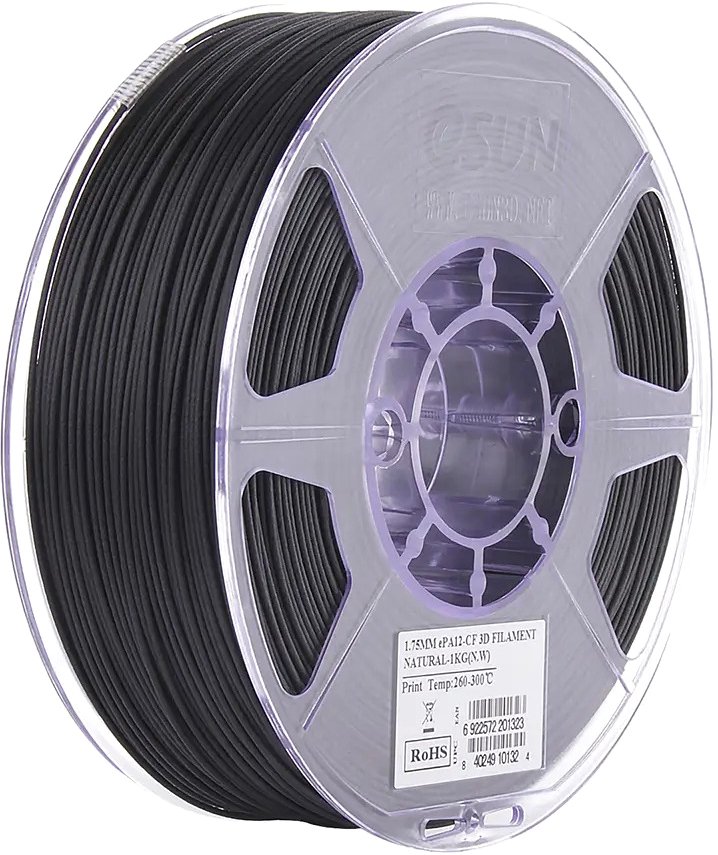 

Пластик eSUN ePA12-CF 1.75 мм 1000 г (натуральный)