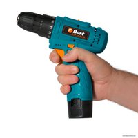 Дрель-шуруповерт Bort BAB-12X2LI-PD 93414097 (с 2-мя АКБ)