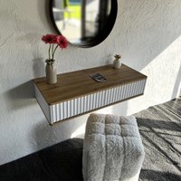 Туалетный столик без зеркала Shtabe Royal 5010 эко (дуб кантри)