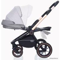Универсальная коляска Rant MOWbaby Zoom PU (2 в 1, gold beige)