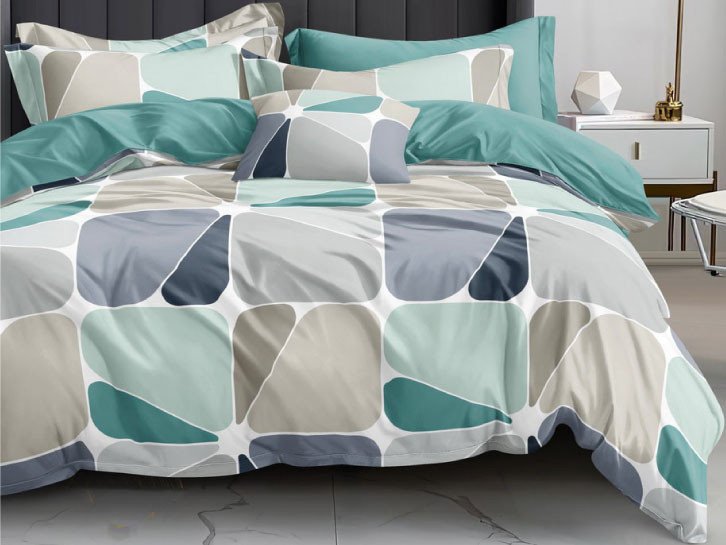 

Постельное белье Alleri Поплин Luxe евро П-269