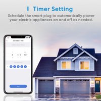 Умная розетка Meross Smart Wi-Fi Plug MSS210 EU