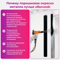 Кухонный стол Mio Tesoro Tako Lite 92x66 (белый/черный)