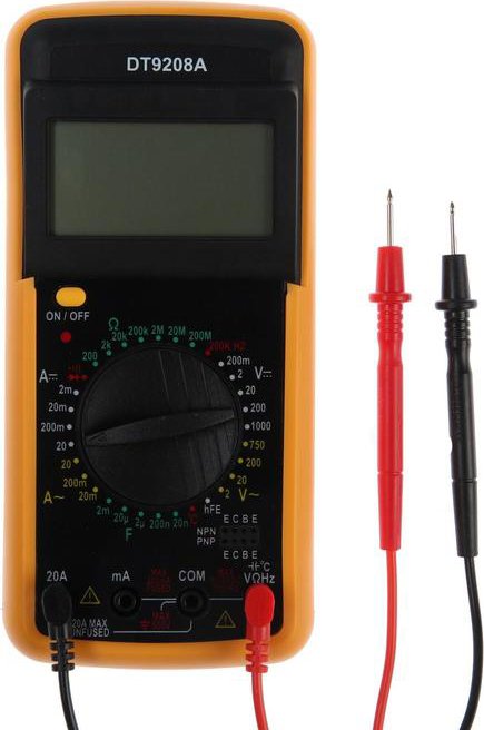

Мультиметр Tundra DT-9208А
