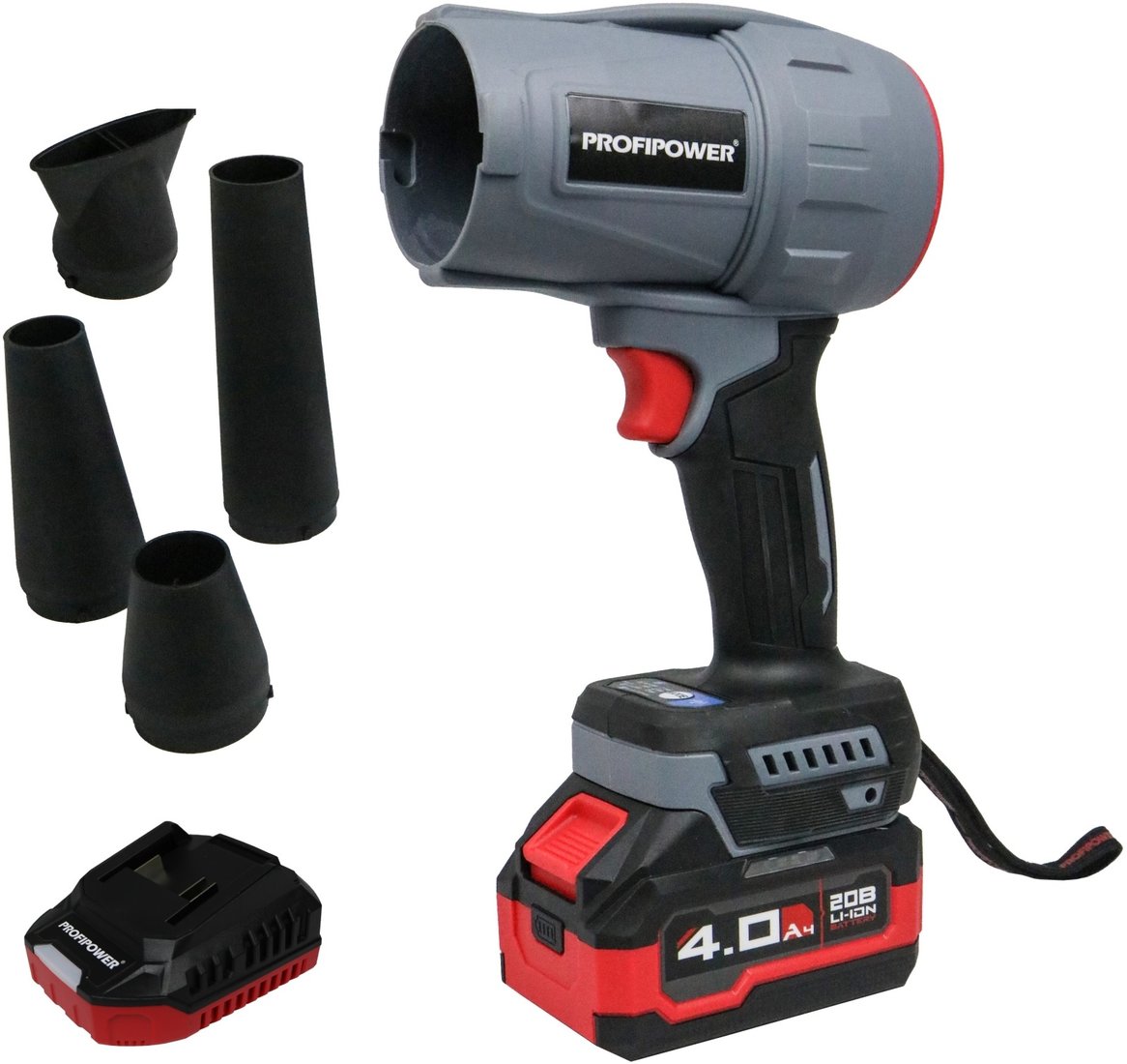 

Ручная воздуходувка Profipower Tornado MKBUB-20V (с 1-им АКБ)