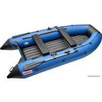 Моторно-гребная лодка Roger Boat Trofey 2900 (без киля, синий/черный)