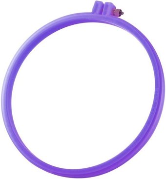Пяльцы Белоснежка D19 см (фиолетовый)