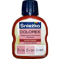 Колеровочная краска Sniezka Colorex 0.1 л (№73, красное дерево)