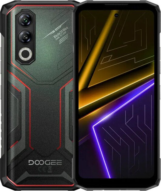 

Телефон Doogee Blade 20 Max 12GB/1TB (черный/красный)