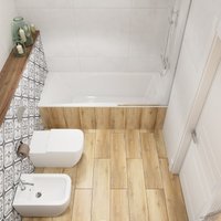 Ванна Lavinia Boho One 180x80 37010080 (с каркасом и экраном)